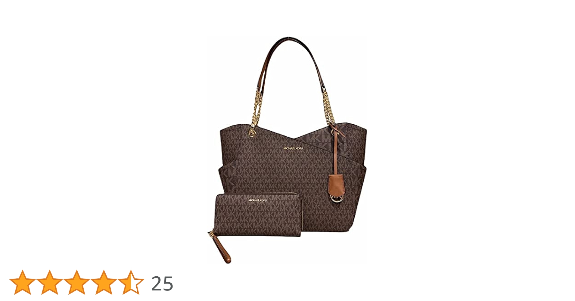 Amazon | Michael Kors Jet Set Travel Large Chain Shoulder